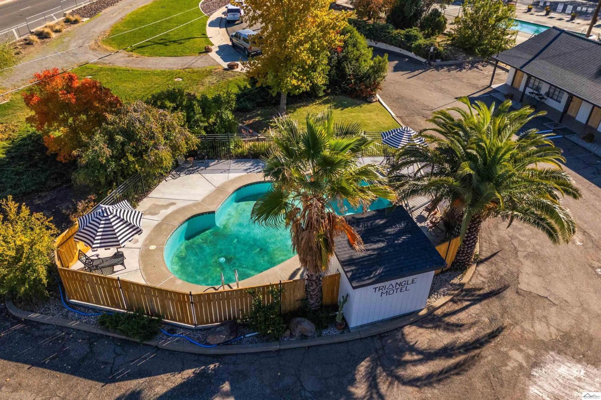 Triangle Motel Red Bluff Buitenkant foto